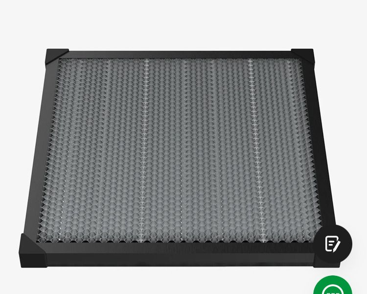 Honeycomb gravare decupare laser creality