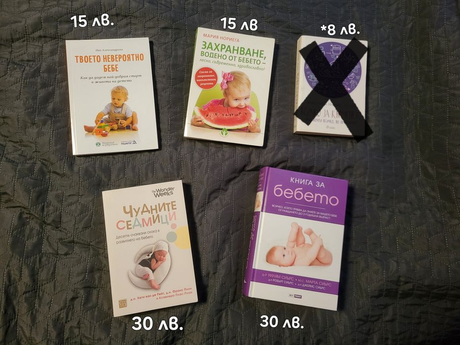 Книги - трилъри, криминални и други