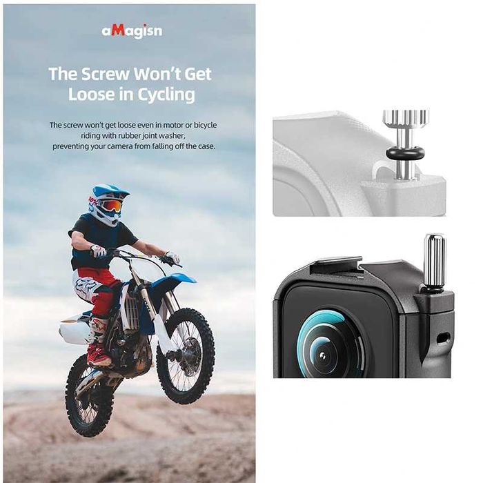 Cadru metalic frame de protectie pentru camere de actiune Insta360 X3