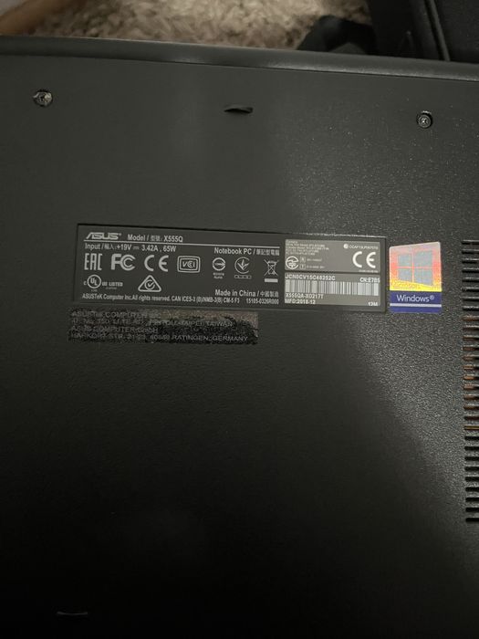 Laptop Asus amd