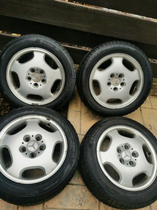 Roti de iarnă 215 55 16. Jante mercedes clasice 16