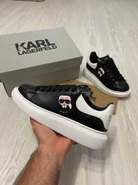 Adidasi Karl Lagerfeld black/white produs NOU premium
