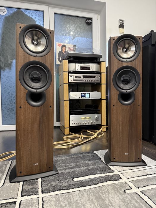 Boxe Kef IQ 70,150W/Uni-Q,Difz De 16.5,30 Kg/Perechea,Impecabile