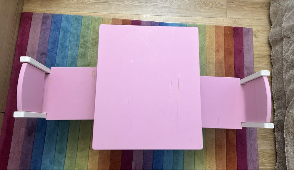 Masuta pentru copii+ 2 scaune ikea