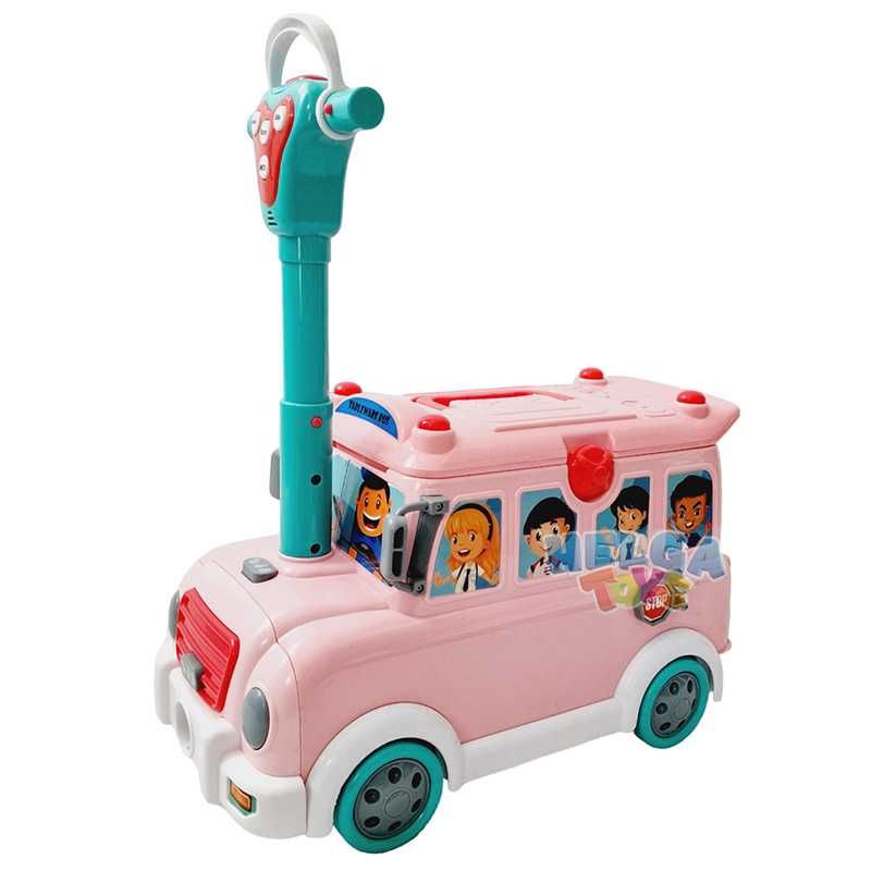 Autobuz Ride-On 3 in 1, Bucatarie cu accesorii, nou