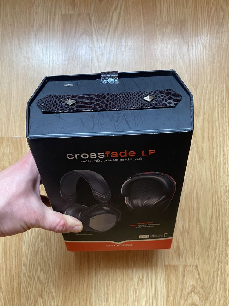 Casti DJ V-moda Crossfade LP originale full box