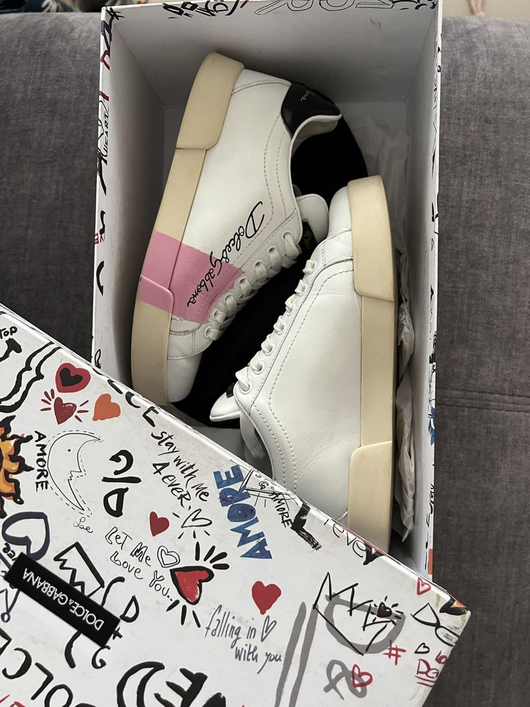 Adidasi tenisi Dolce Gabbana / pantofi sport papuci gucci