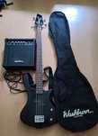 Комплект бас китара и усилвател Washburn
