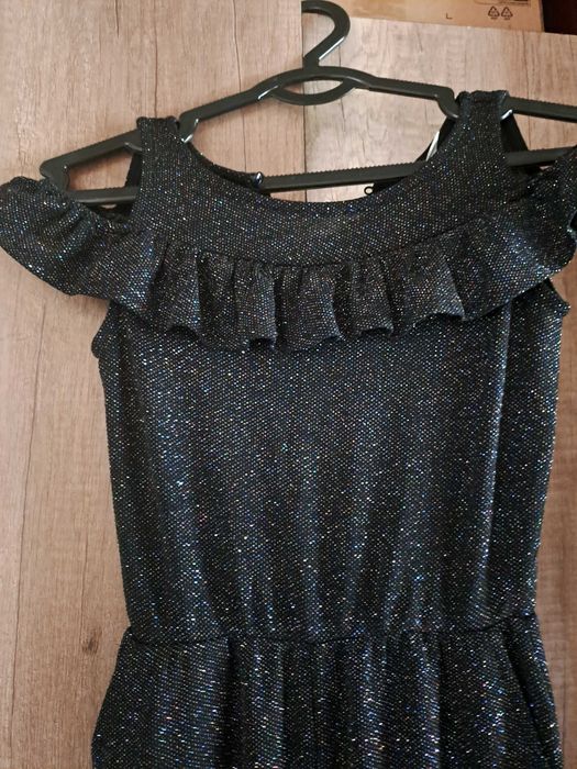 Комбинезон блестящий на девочку