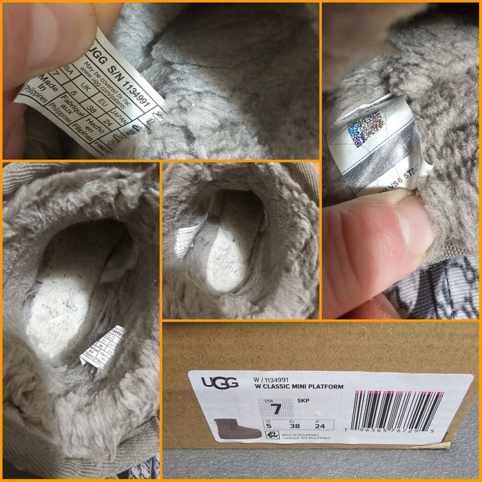 Ghete bocanci UGG Classic MINI Platform originali w marime 38