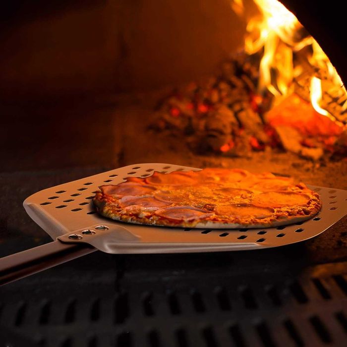 Шпатула за пица G.a HOMEFAVOR Perforated Pizza Peel, 12 Inch