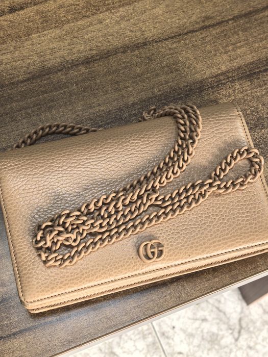 Gucci Marmont Wallet On Chain