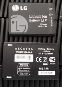Lot 77 baterie acumulator 3.7V 750mAh LG si 6 Alcatel
