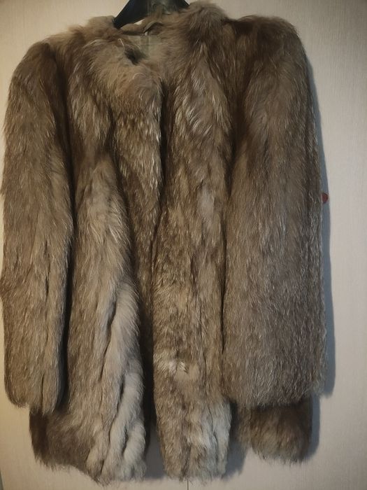 Дамски кожух енот