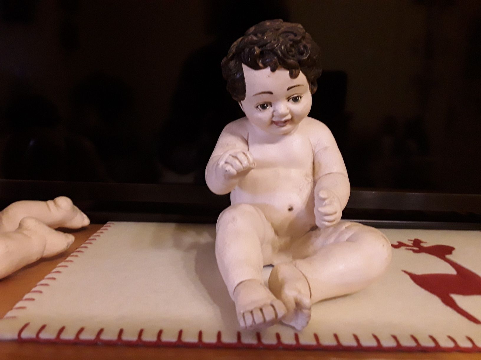 Set de 2 figurine "baby piano" vintage, piese deosebite de colecție