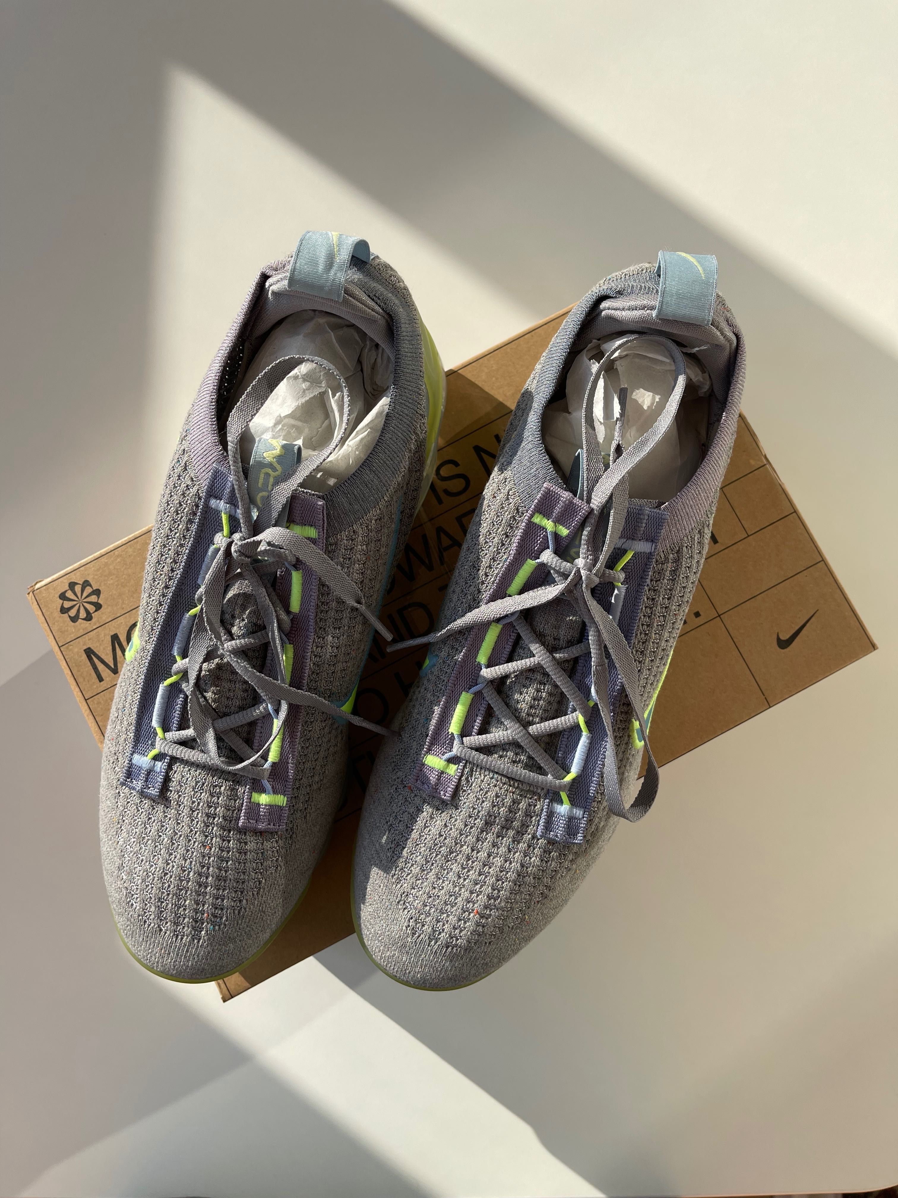 Обувки Nike Air VaporMax 2021 Gray / Lime ( 44 номер )