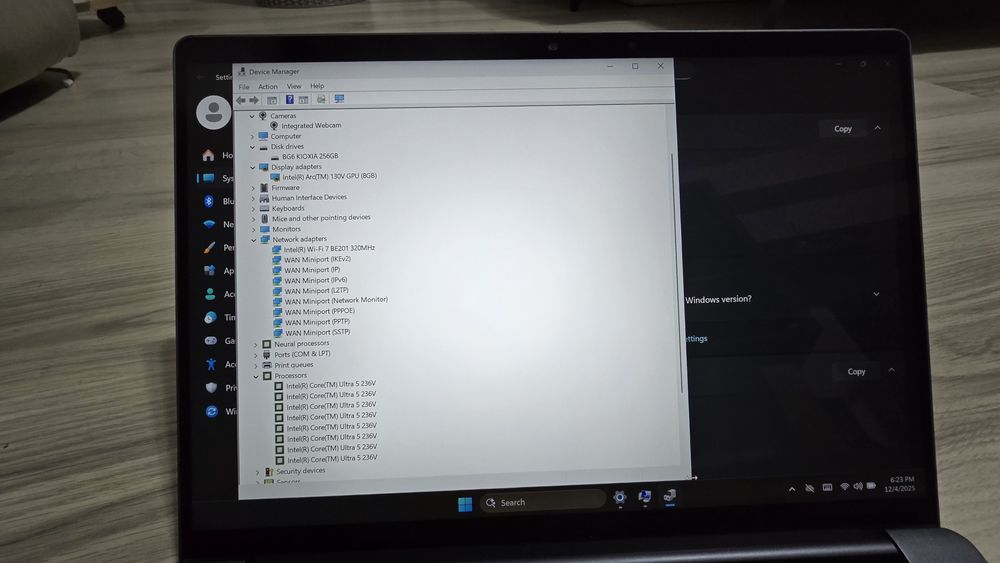 Laptop Dell Pro 13 premium, ultra5, 16Gb ddr5, 13.3Touchscreen