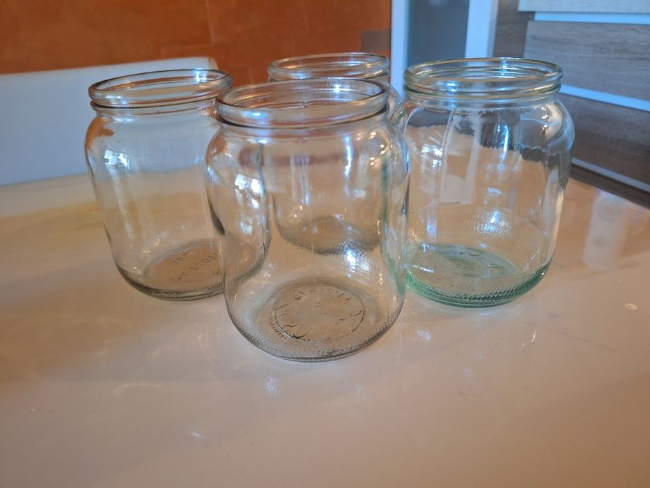 Буркани с винтови капачки Омния 800мл,  720мл, 680мл 500мл