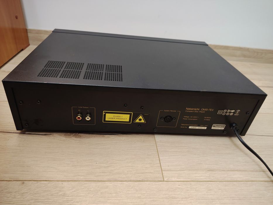 Cd Player Nakamichi OMS 7EII/Cap de serie/Hi End