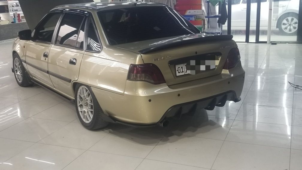 Nexia 2 tuning. Спойлеры на Бампер nexia 2!