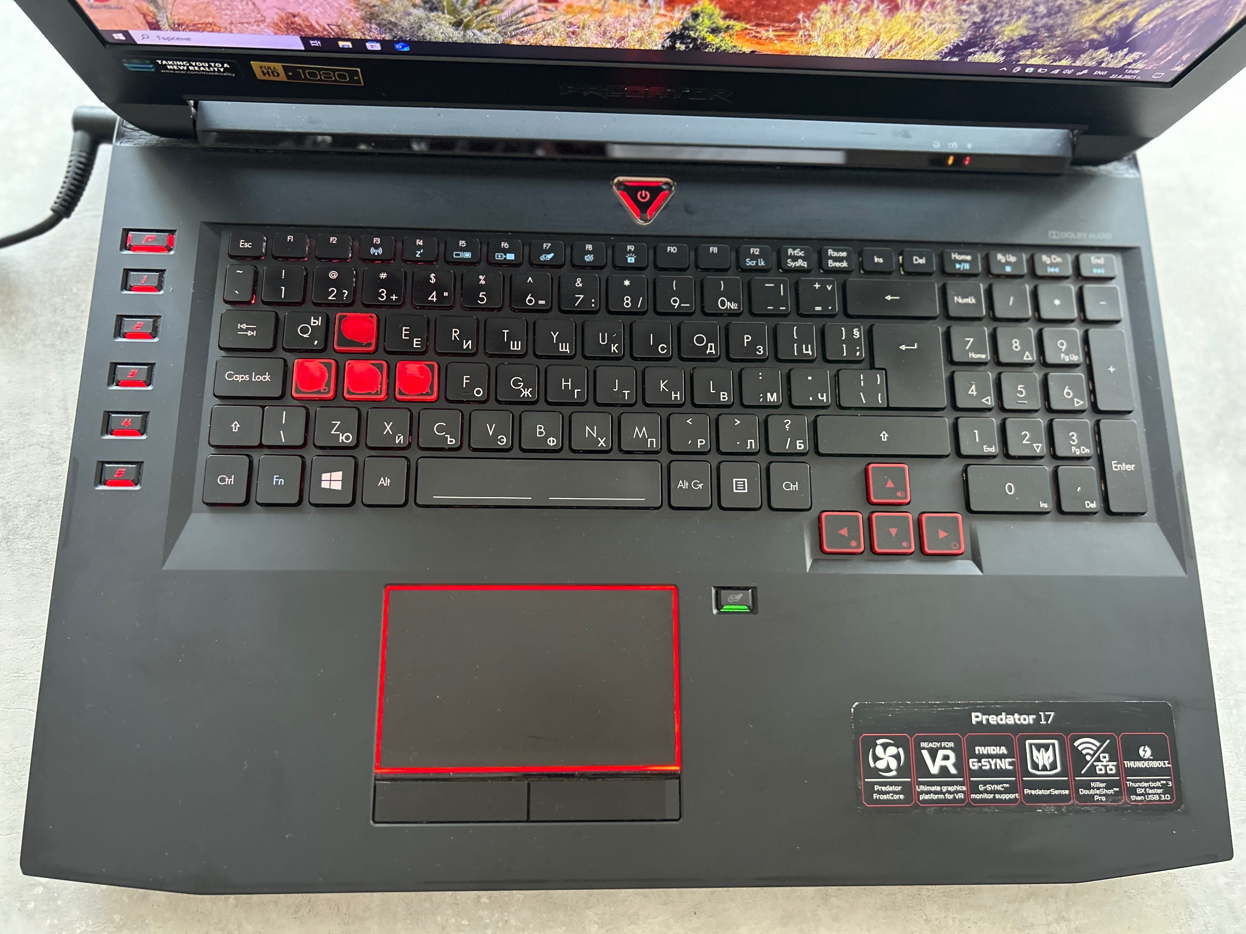 Gaming Лаптоп Acer Predator 17