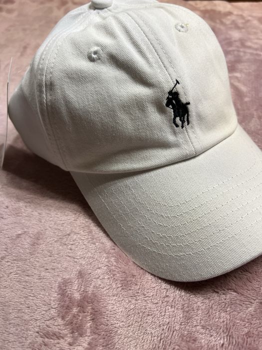 Sapca Polo alba noua
