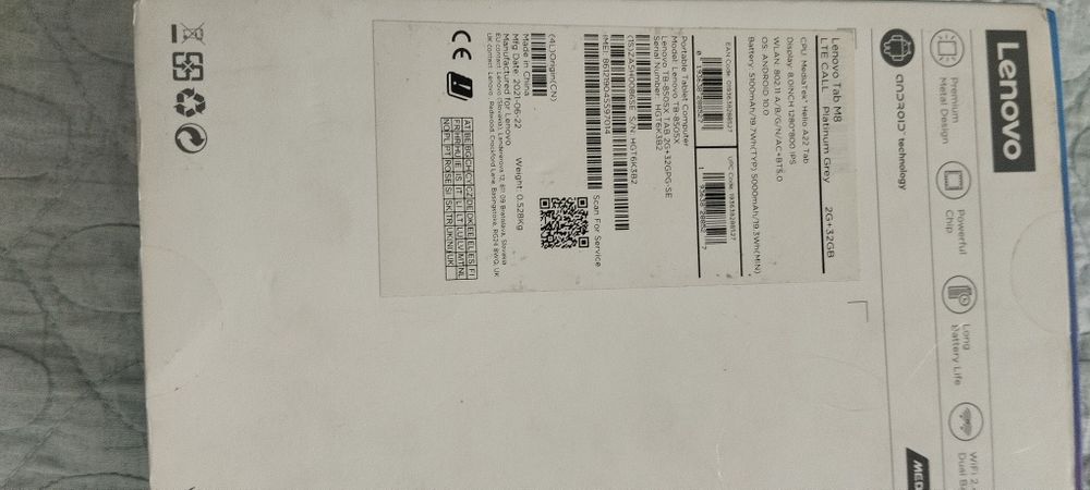 Планшет Lenovo Tab 8 hd