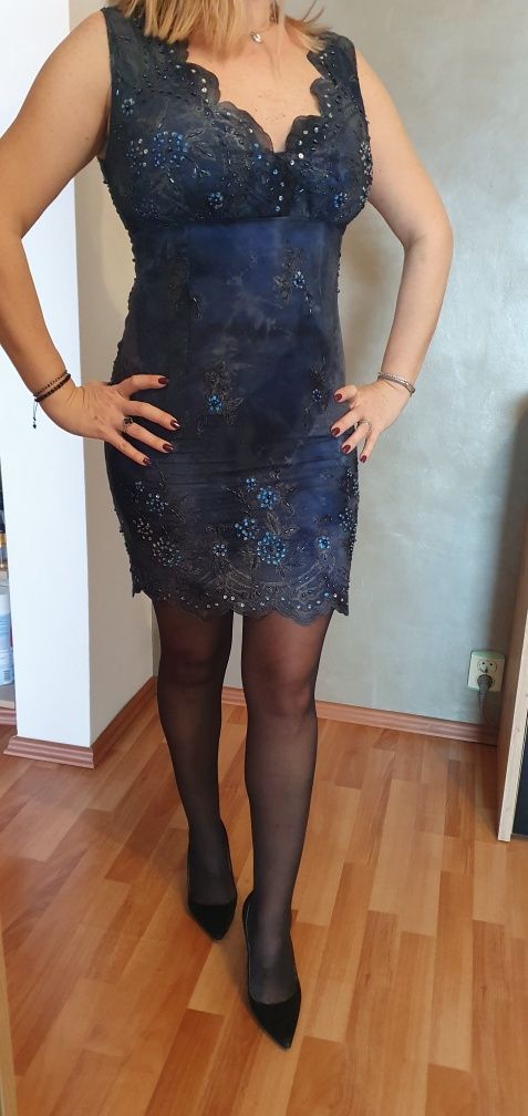 Rochie unicat albastru