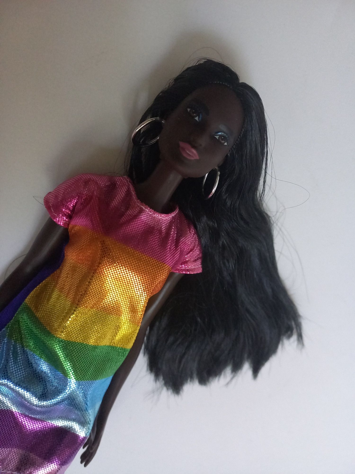 Papusa Barbie Matel Fashionistas negresa