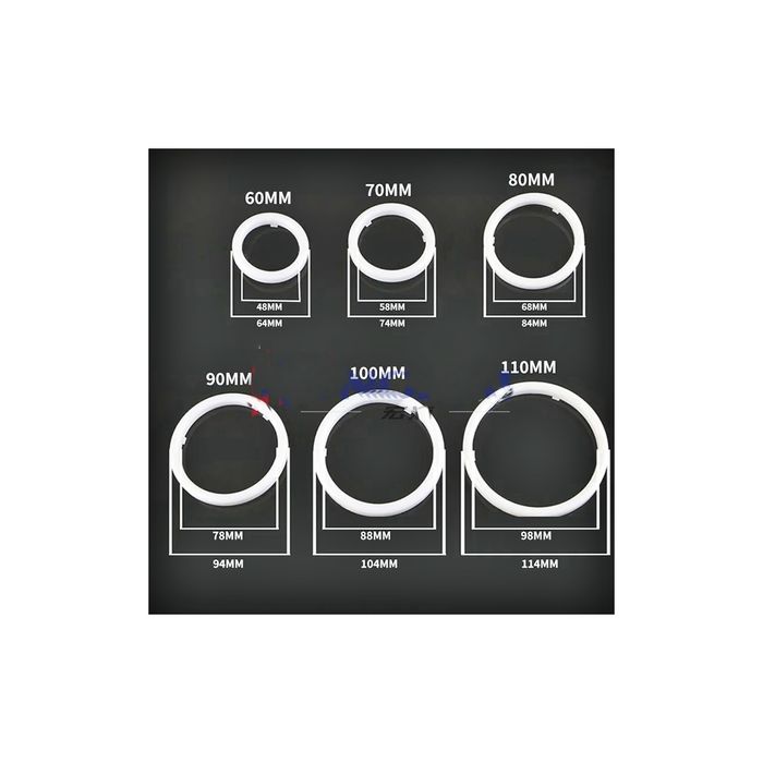 Inele angel eyes LED COB 12V waterproof Diametru