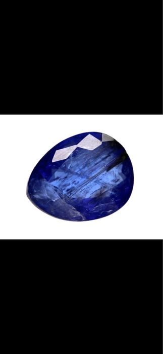 Tanzanit Natural 5.72 ct certificat Violet Blue Tanzania