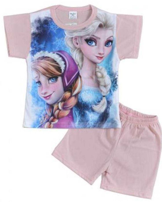 Елза и Анна детска пижама