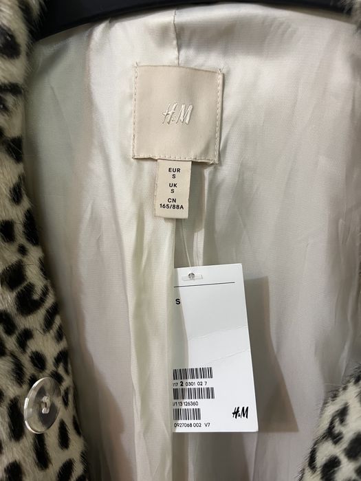 Palton cu imprimeu H&M mărimea S