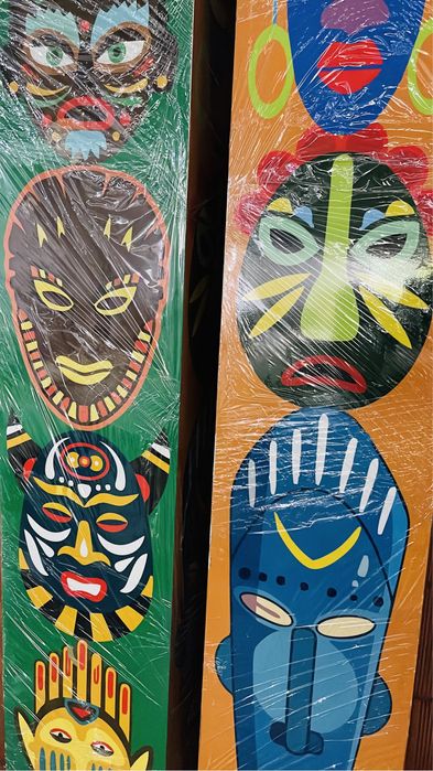 Coloane tribale pentru decor sau evenimente