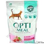 OptiMeal Sensitive Adult Cats с Агнешко 4кг/10кг - Суха Храна за Коте