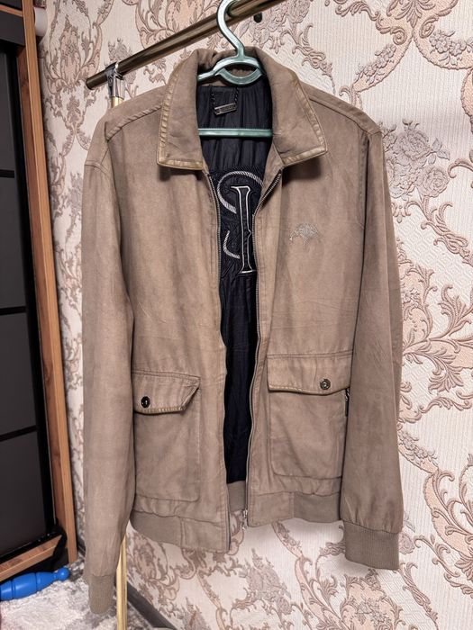 Замшевая куртка б/у