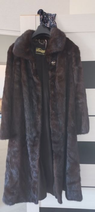 Норка шуба почти новая