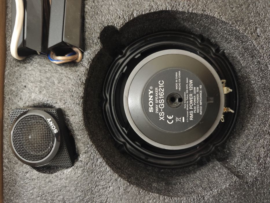 динамики Sony XS-GS1621C как новые!
