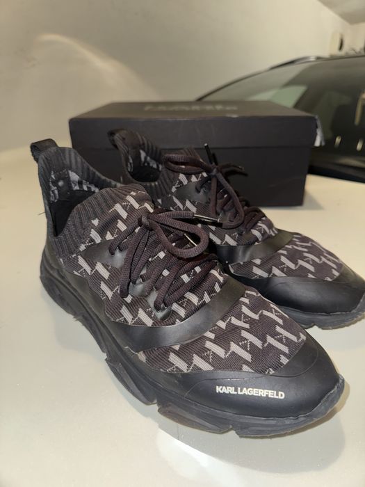 Karl Lagerfeld черни сникърси