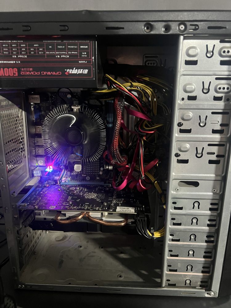 H110 i5 8gb rx580 ssd 256 1tb hdd