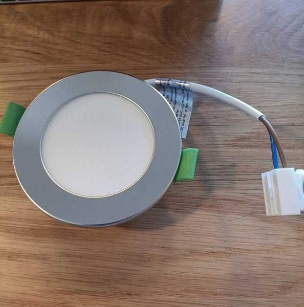 НОВИ! LED лунички за вграждане 7W, димируеми, 3 цвята, 6 бр/к-кт