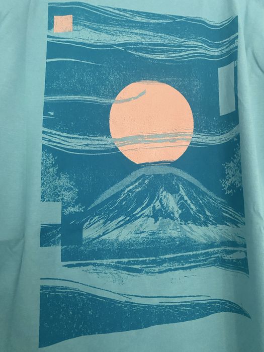 Tricou Turcuaz de vara cu Imprimeu