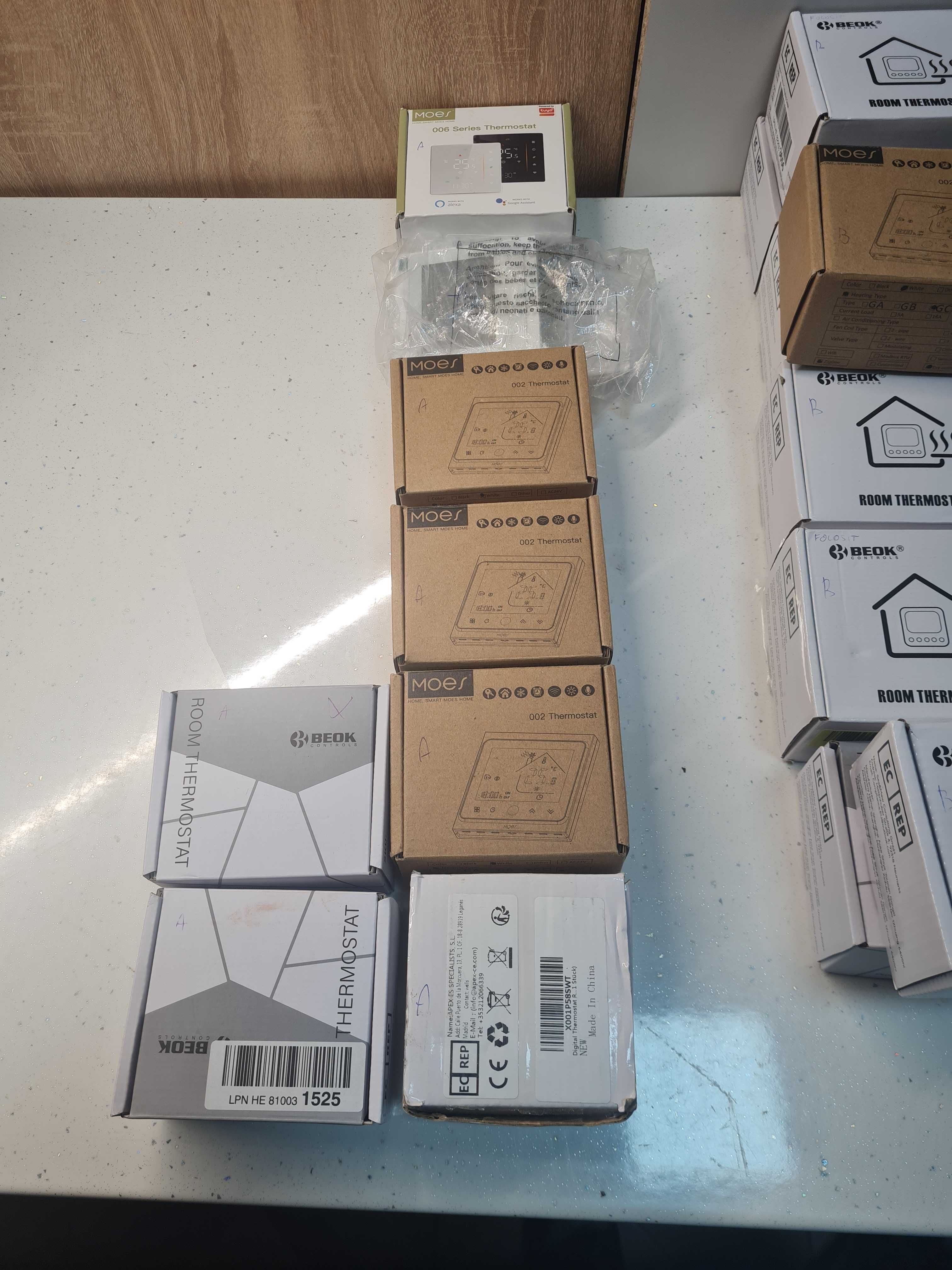 Lot 19 Termostate Netestate - Modele si Conditii Variate, Negociabil