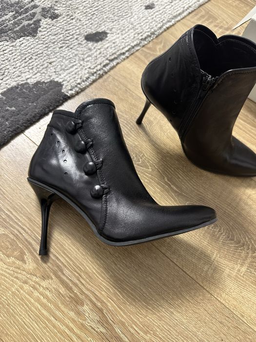 Botine piele naturala