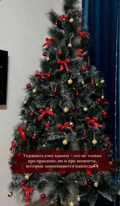 Елка с игрушками новый