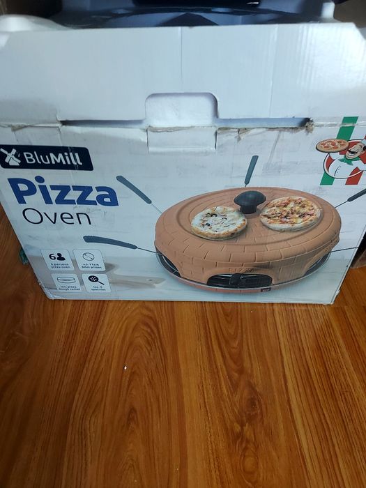 Vand minicuptor electric pizza Blumill, 6 portii