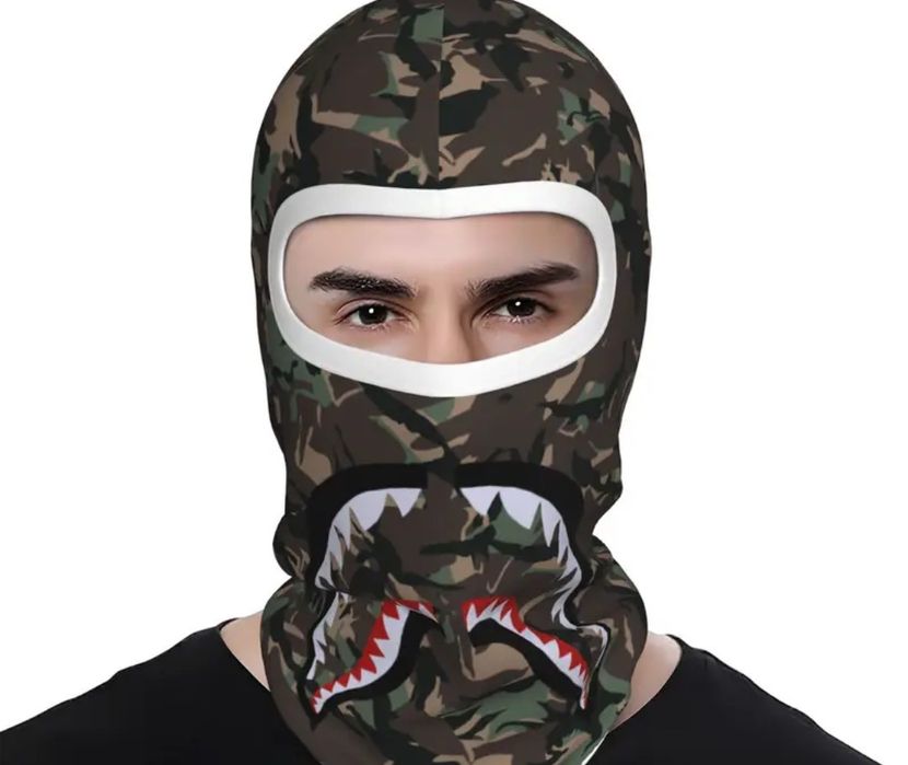 Bape shark baclava/cagulă