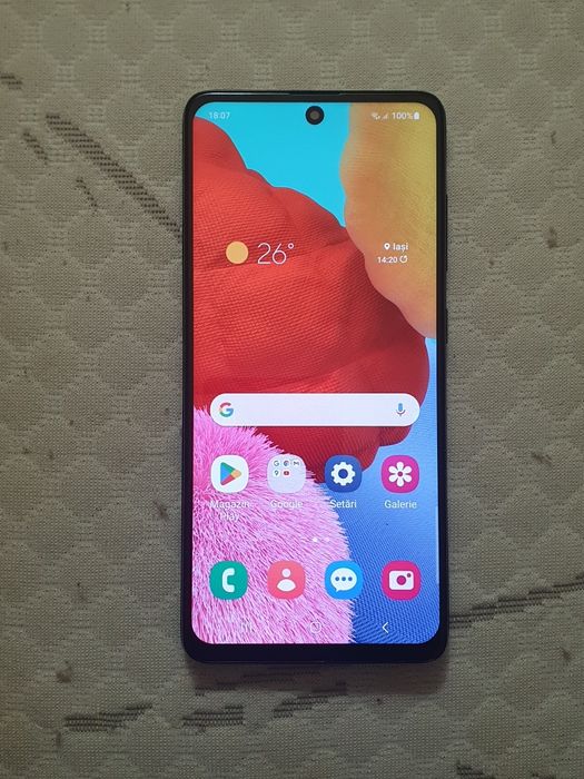 Tel. Samsung A51.