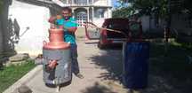 Vand cazan de țuică la 120 de Litri cu fundul de 4 mm