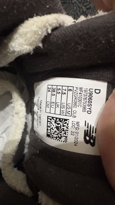 New balance 9060 38 дамски обувки